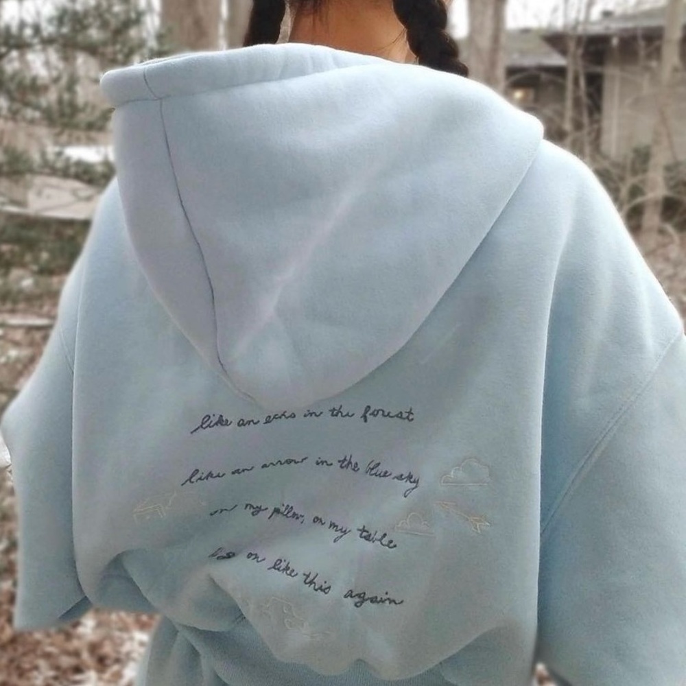 BTS Life Goes On Inspired Cropped Hoodie